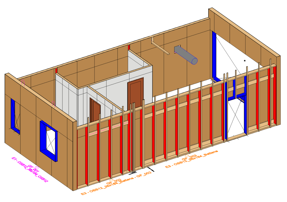 Revit® | hsbFraming with hsbDesign v29